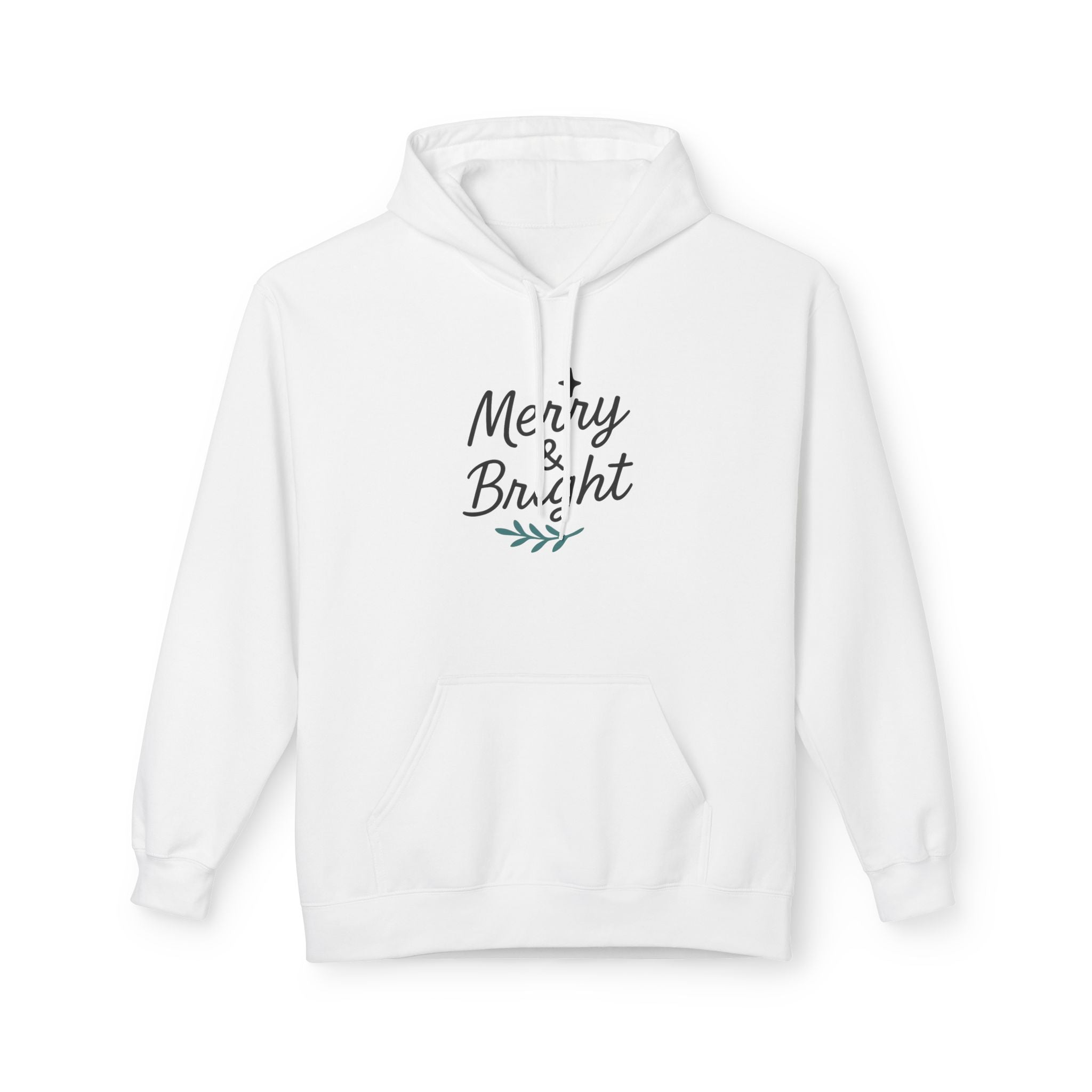 Merry and Bright Holiday Hoodie