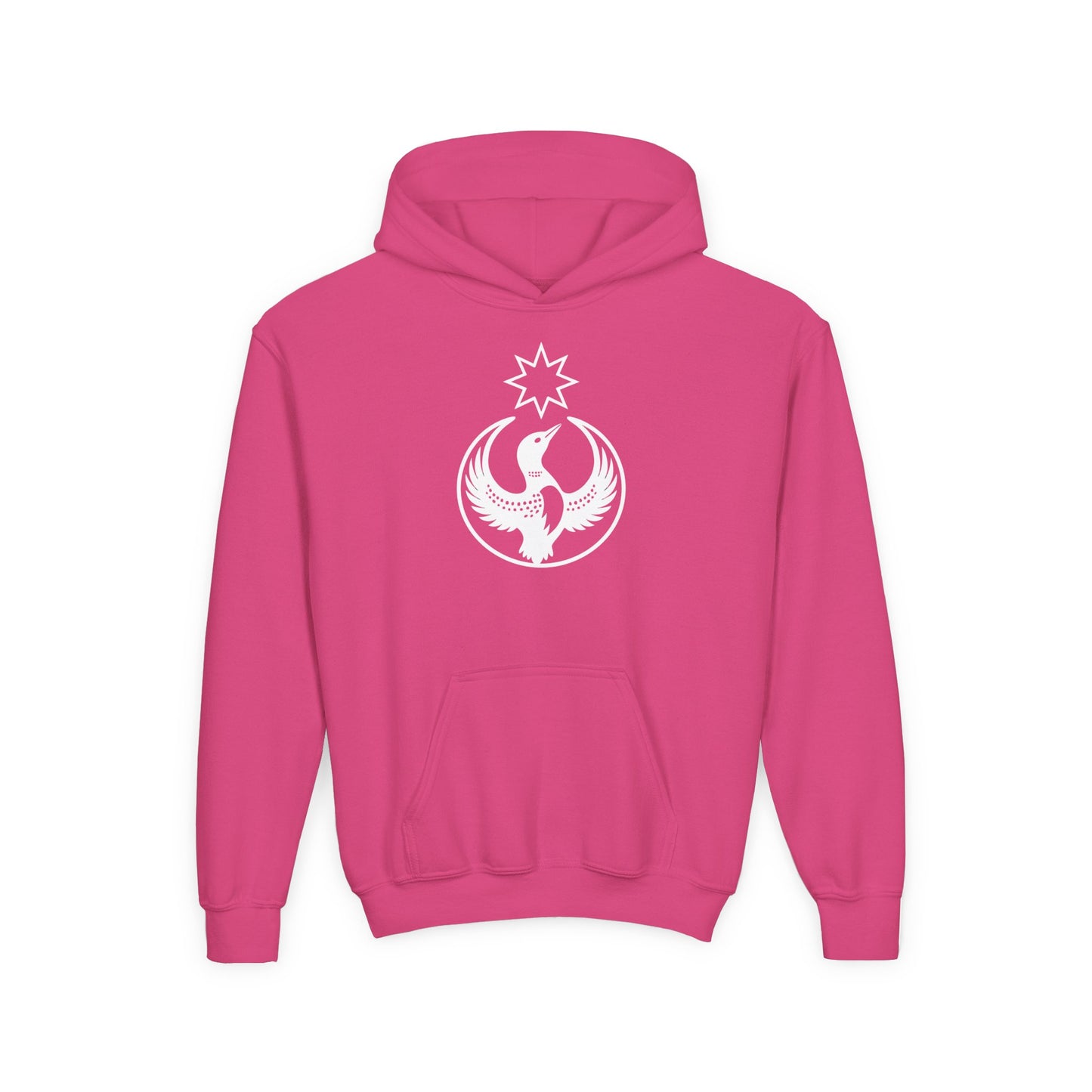 Minnesota Rebel Alliance Youth Hoodie | Winter Monochrome Edition