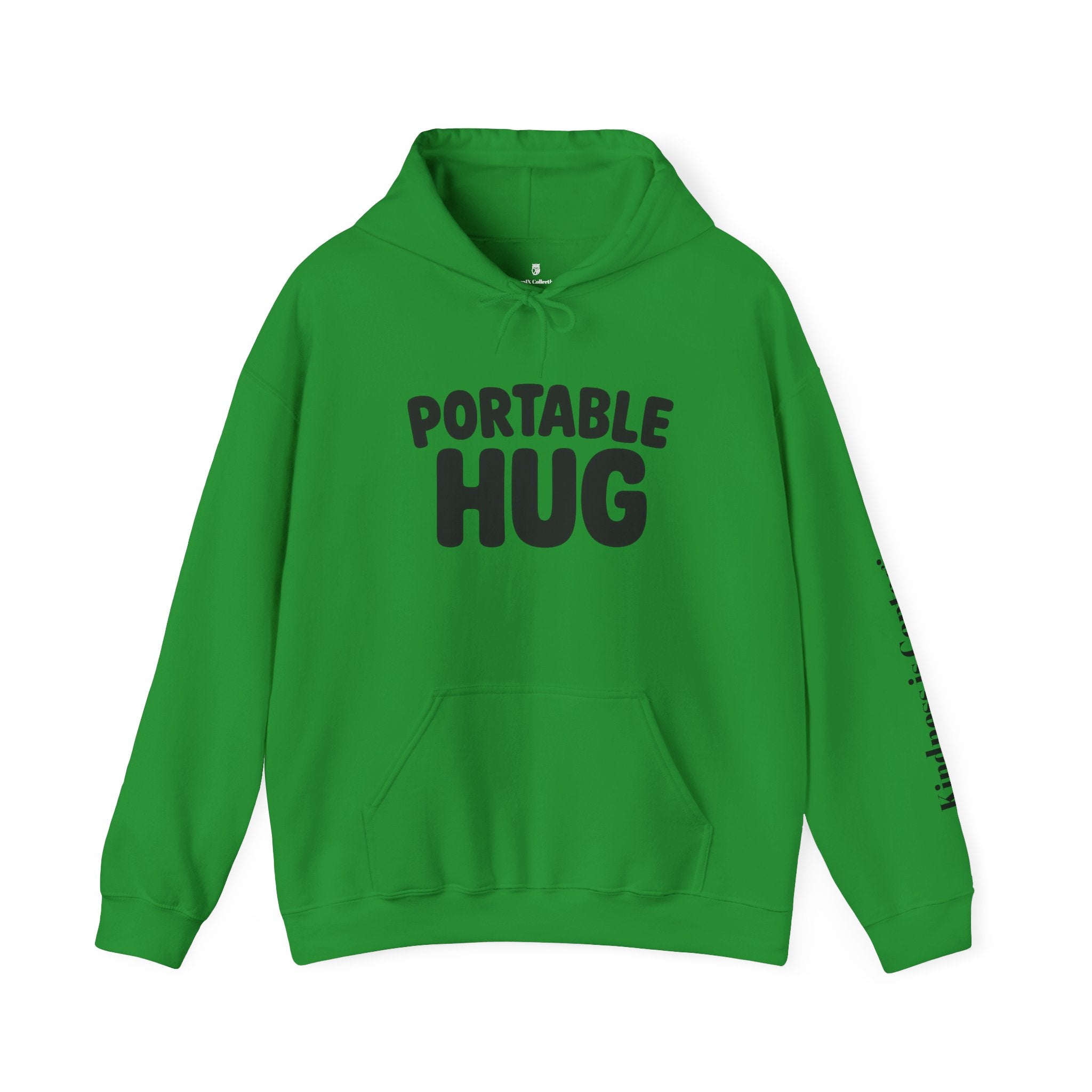 Portable Hug Hoodie — Cozy Graphic Sweatshirt