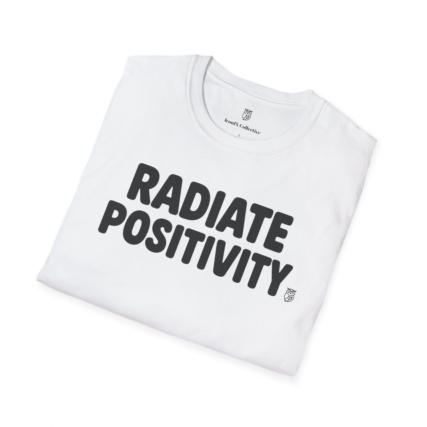 Radiate Positivity Inspirational T-Shirt — Motivational Tee