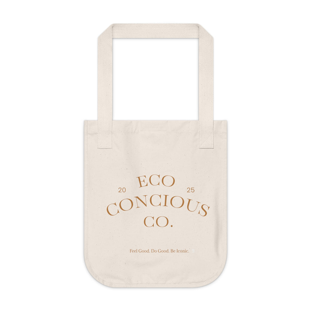 Eco Conscious Co. Organic Canvas Tote Bag | Eco Grocery Tote