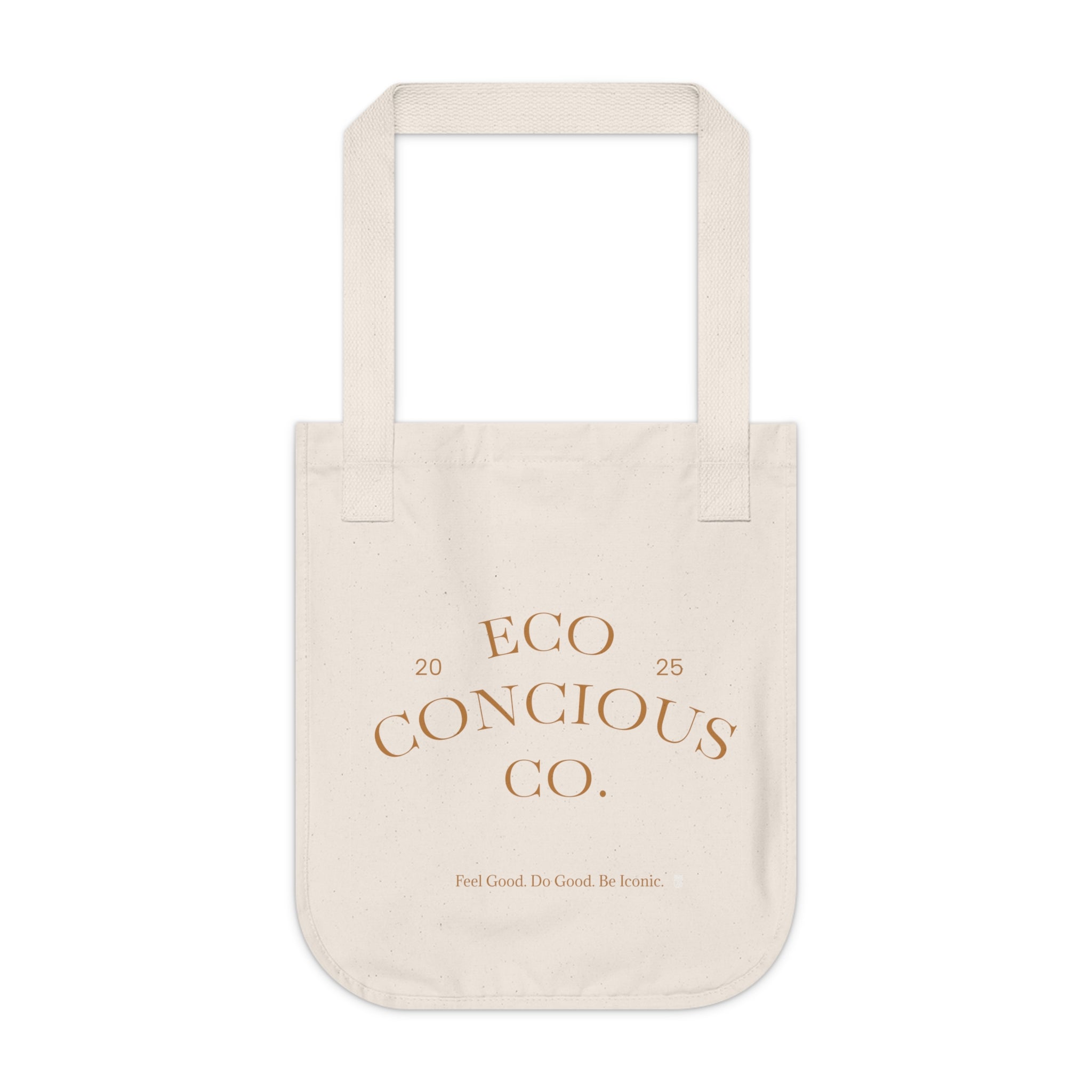 Eco Conscious Co. Organic Canvas Tote Bag | Eco Grocery Tote