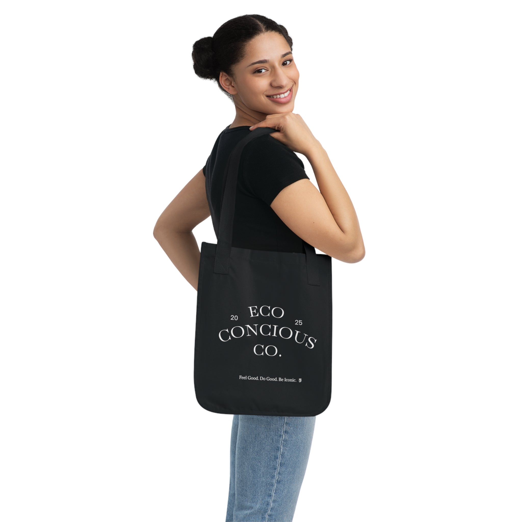 Eco Conscious Co. Organic Canvas Tote Bag | Eco Grocery Tote