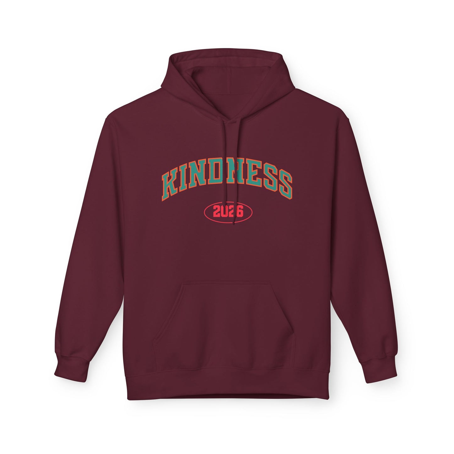 Copy of Kindness 2026 Hoodie — Vintage Collegiate Inspirational Pullover