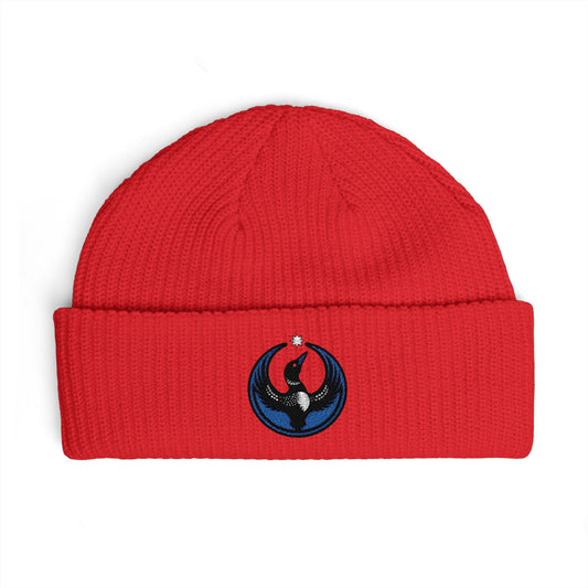 Rebel Loon Cuff Beanie | Embroidered