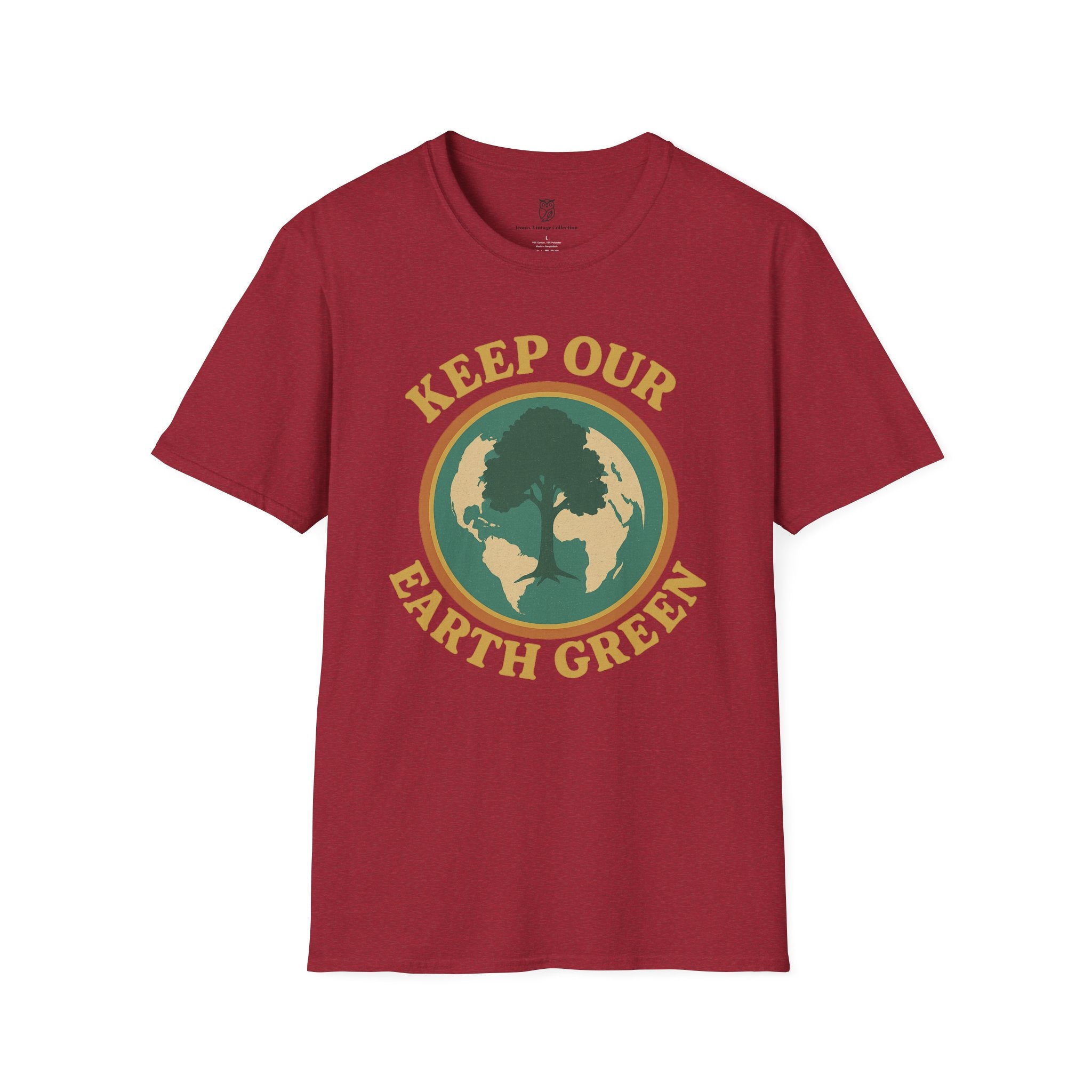 Keep Our Earth Green Eco-Friendly Conservation T-Shirt